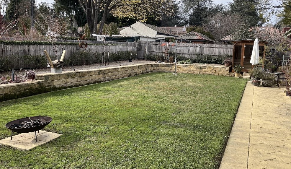 Lawn Mowing — Mowtion Gardens, Canberra